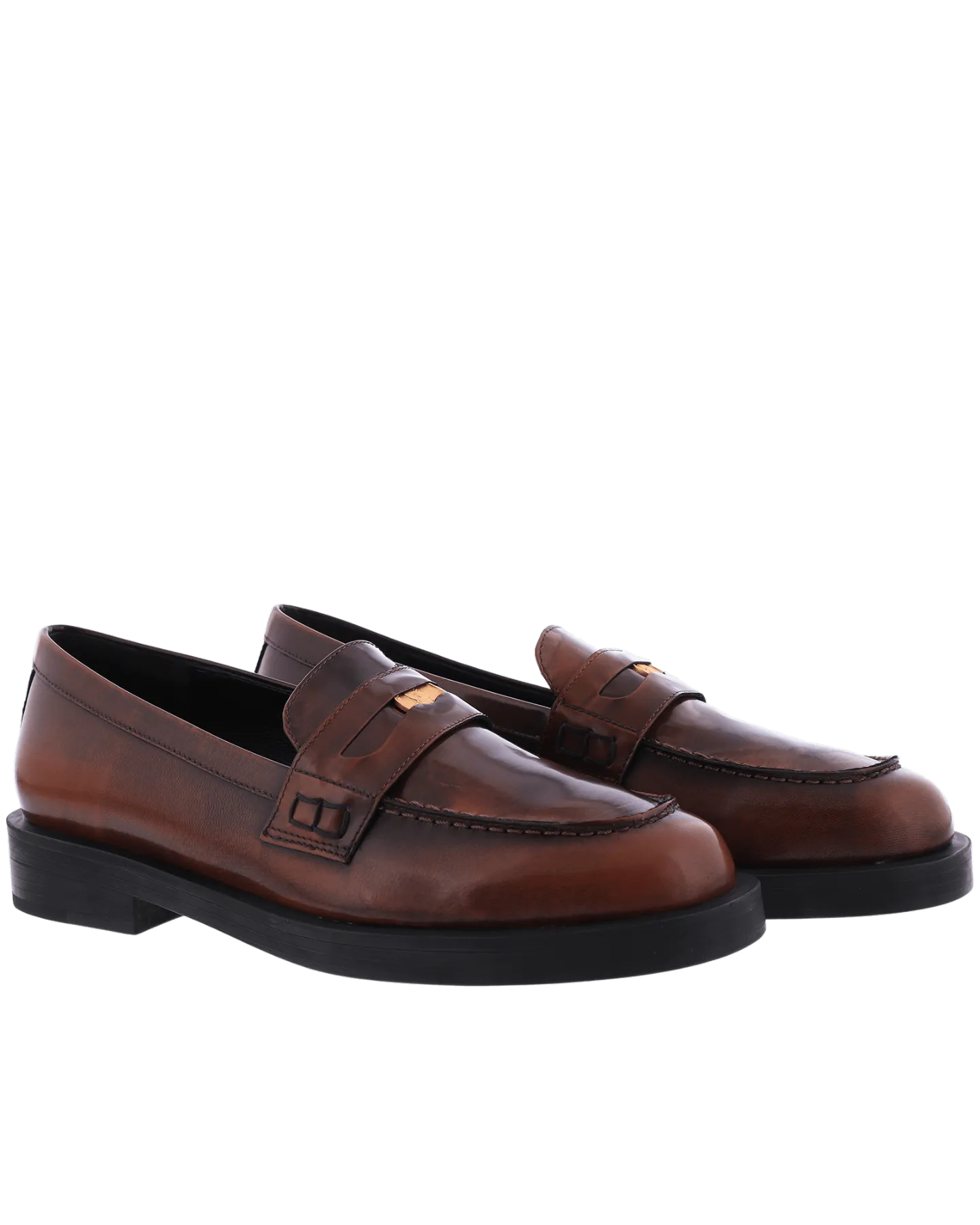 Women Bras Penny Loafer Brown
