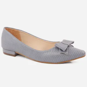 Women "Dervla" Slip On Glossy Patent Pointed Toe Shoes