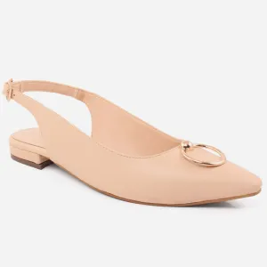 WOMEN "EMILY" LIGHTWEIGHT POINTED TOE FLAT SANDALS