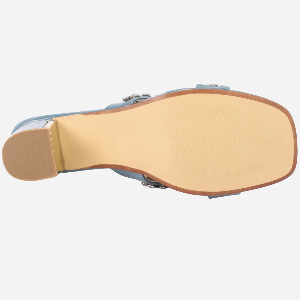 Women "FERN" Block Heel Sandals