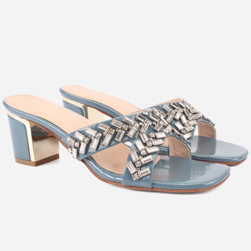 Women "FERN" Block Heel Sandals