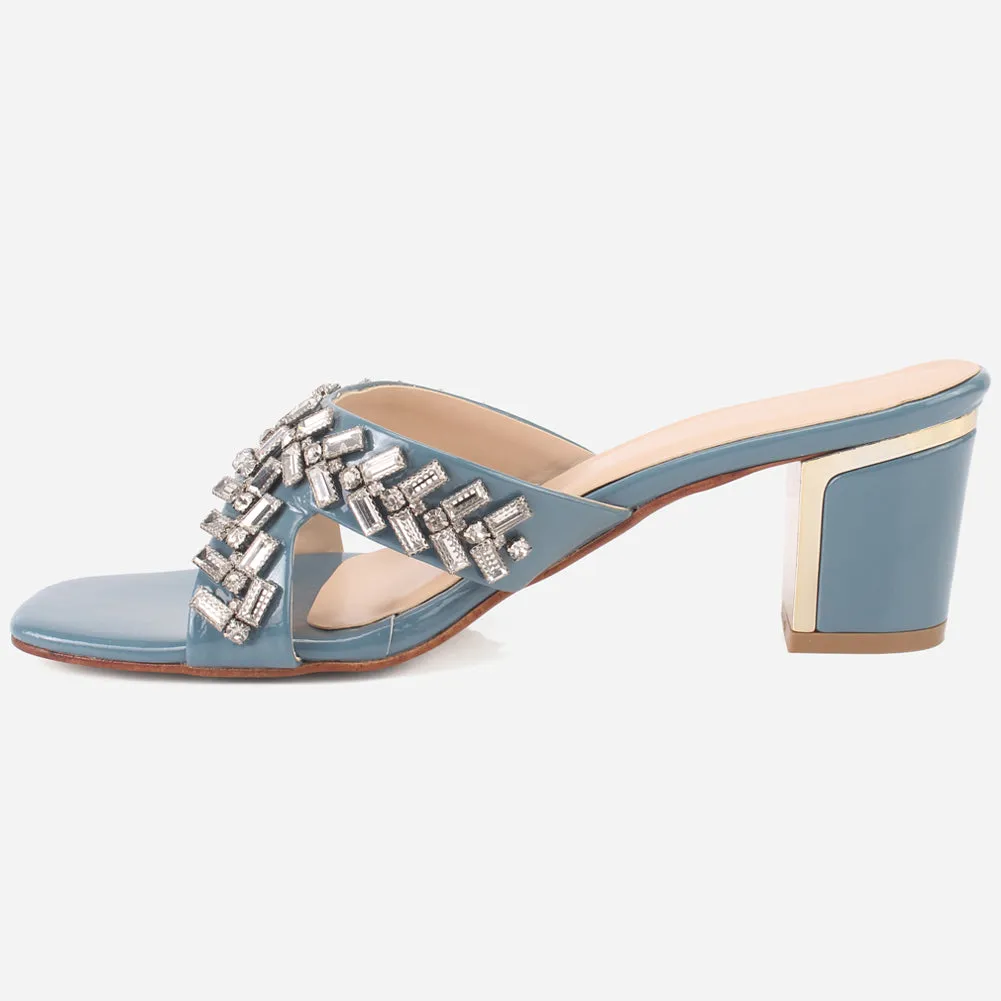 Women "FERN" Block Heel Sandals