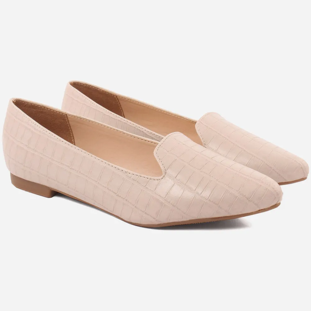 WOMEN "HALLE" POINTED TOE SLIP ON SHOES