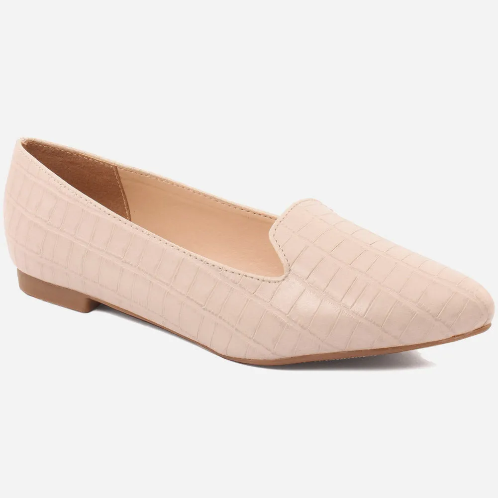 WOMEN "HALLE" POINTED TOE SLIP ON SHOES