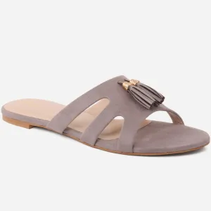 Women "VANNESA" Suede Slip On Slippers