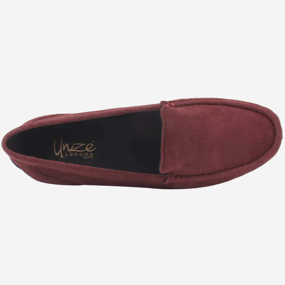 Women "VASO" Soft Suede Moccasins