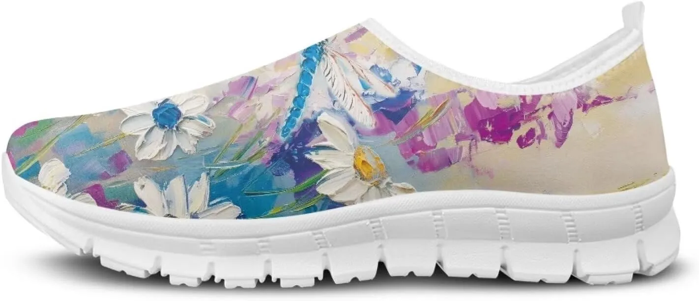 Women Slip On Shoes with Comfortable Insole Low Top Mesh Sneakers Women's Shoes Sneakers Flat Shoes Sports Shoes