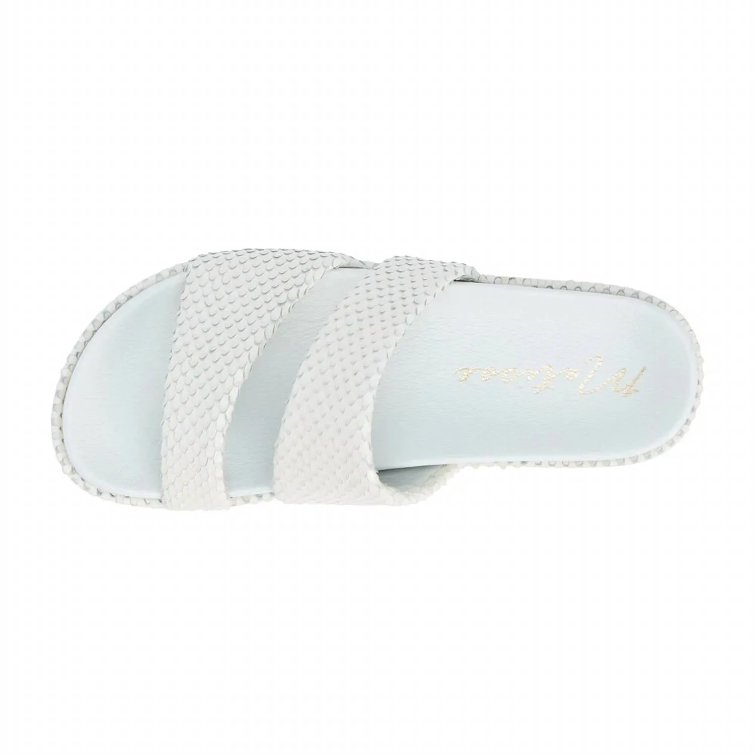 Women's Blaine Platform Sandal In White Snake