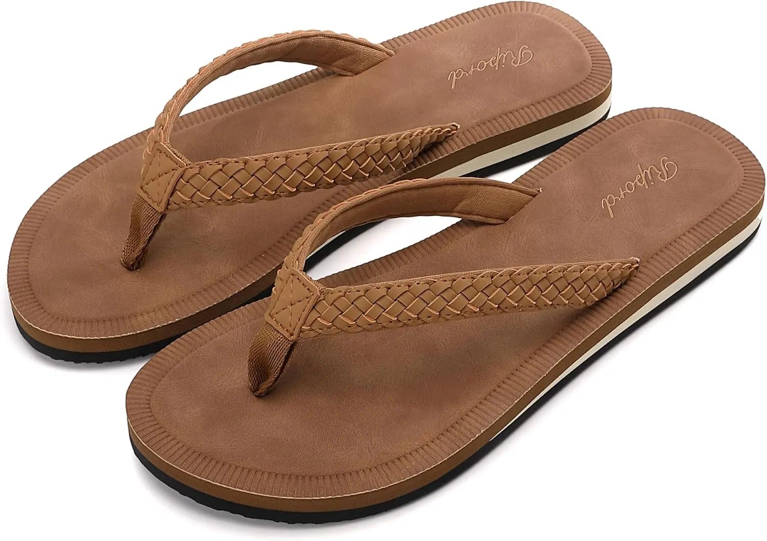 Womens Flip Flops Comfortable Thong Sandals Flat Slides Sandals Slip On Indoor Outdoor Sandals