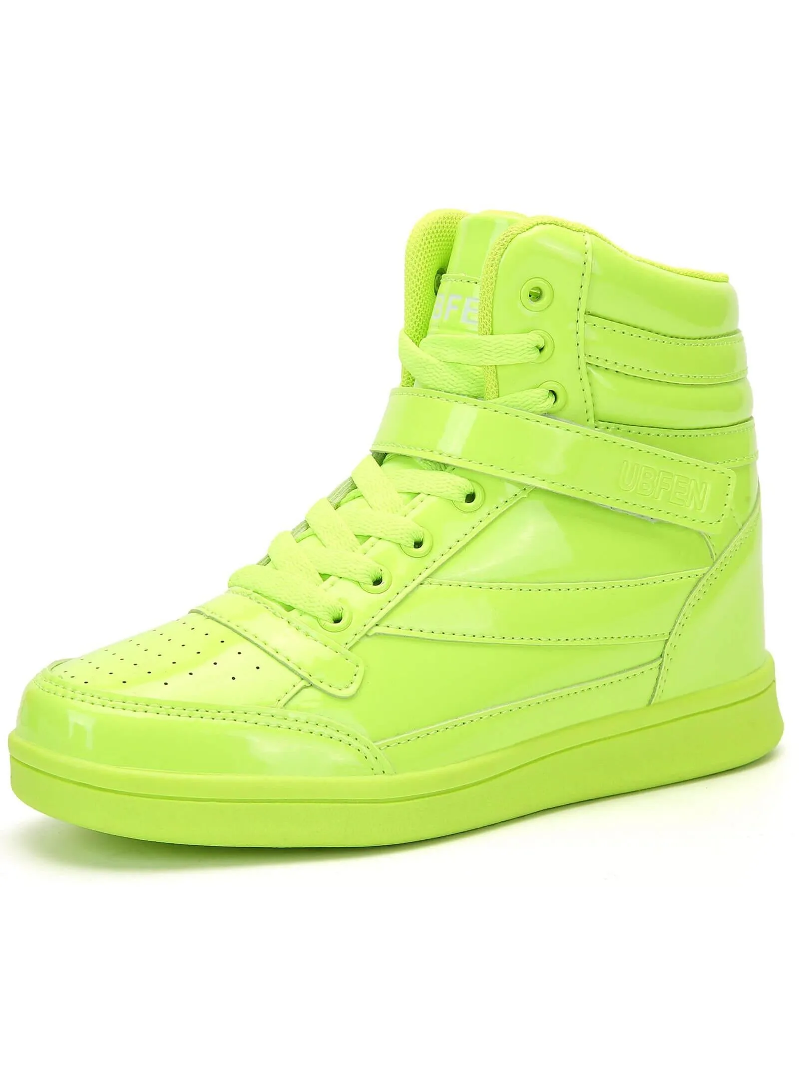Women's Hidden Wedge Fashion Sneakers with Platform Heel