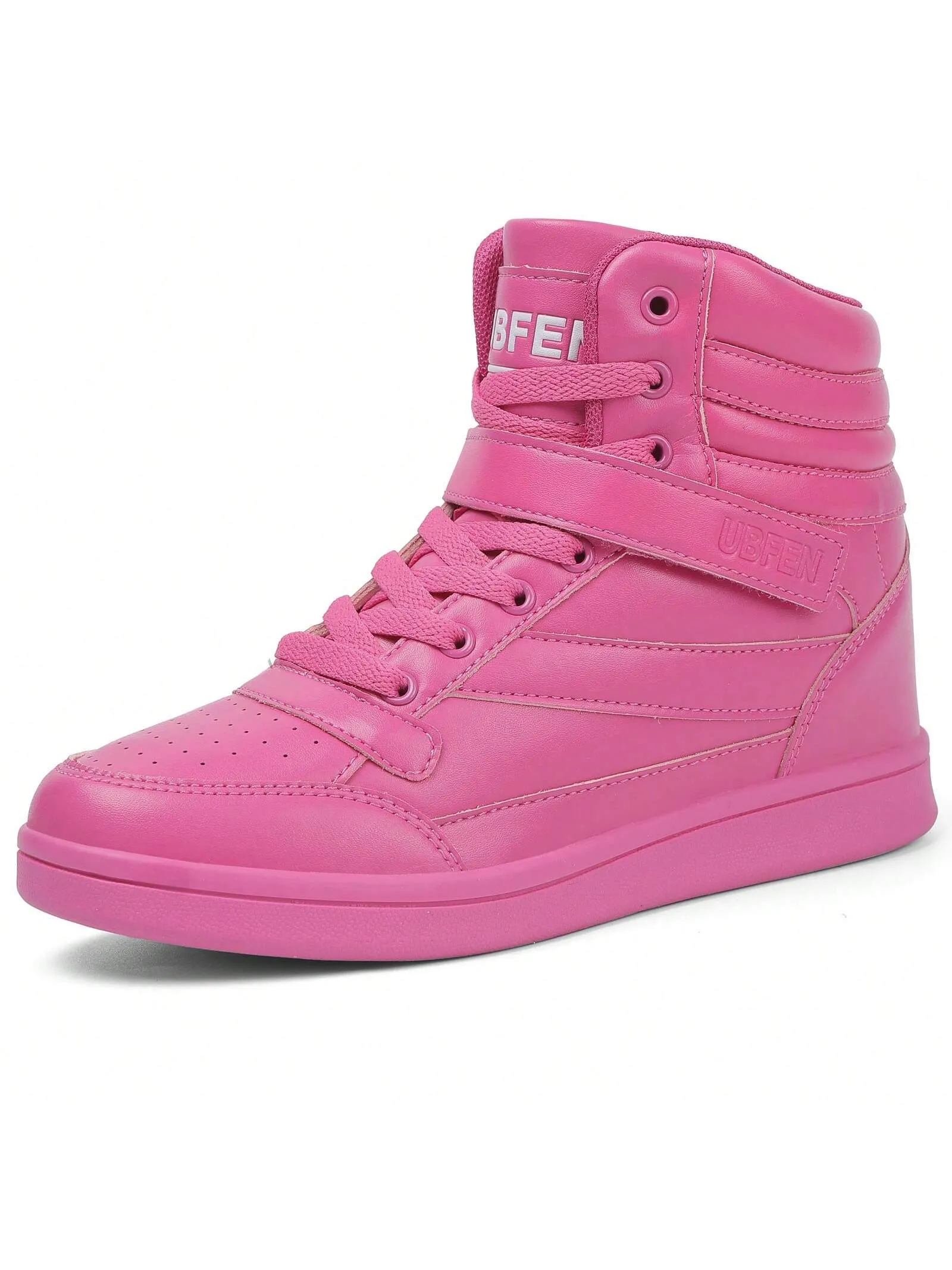 Women's Hidden Wedge Fashion Sneakers with Platform Heel