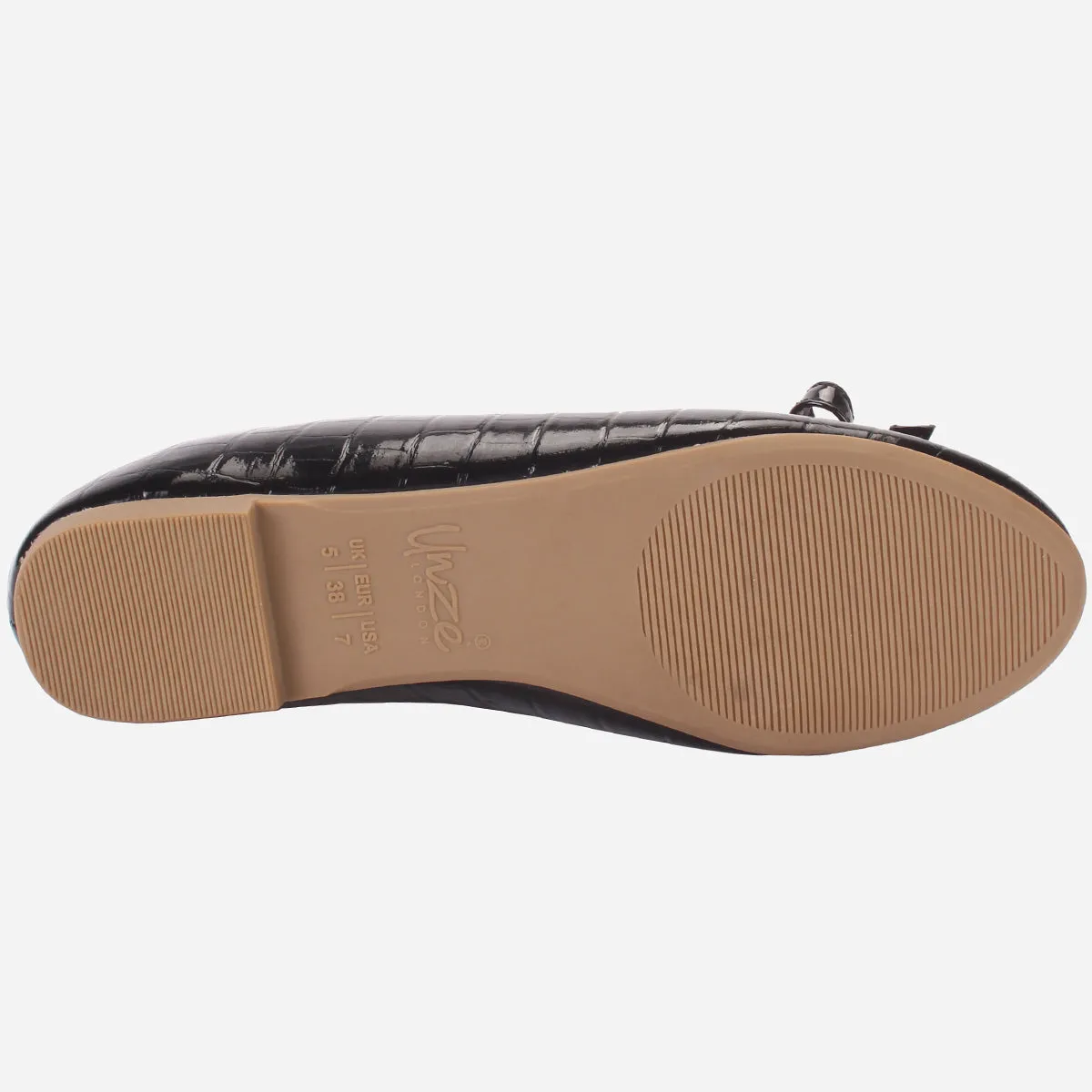 Womens "ANNA" Flat Slip On Ballet Pumps
