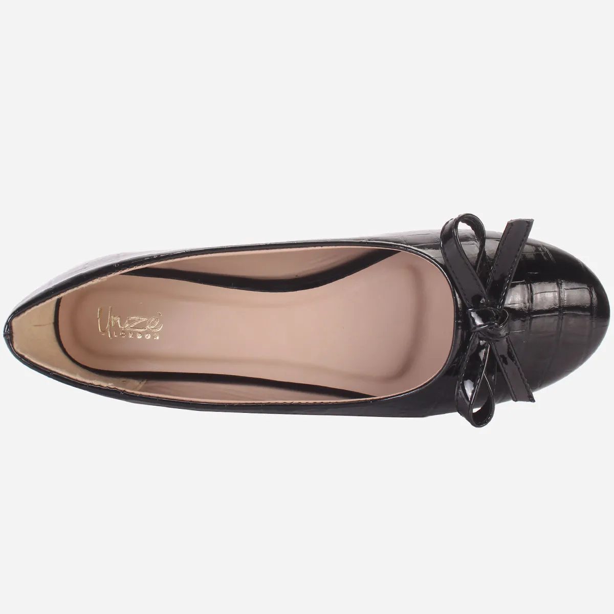 Womens "ANNA" Flat Slip On Ballet Pumps