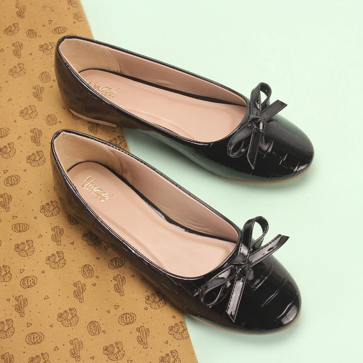 Womens "ANNA" Flat Slip On Ballet Pumps