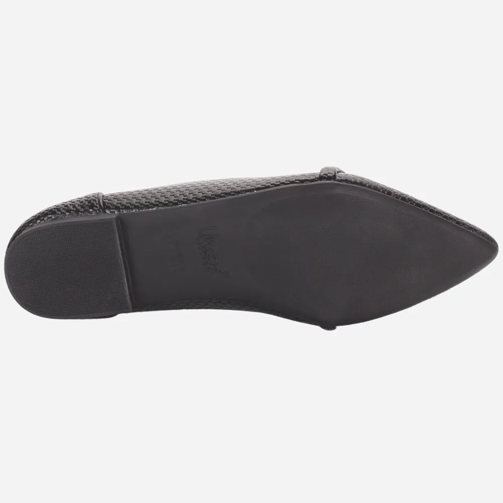 Women's "IRA" Pointed Toe Slip On Flat Pumps