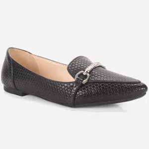 Women's "IRA" Pointed Toe Slip On Flat Pumps
