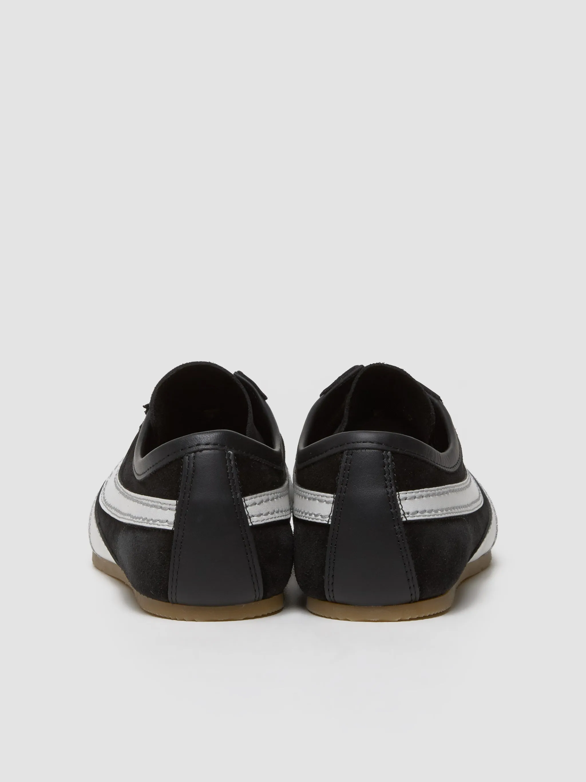 Women's Suede Sneaker in Black