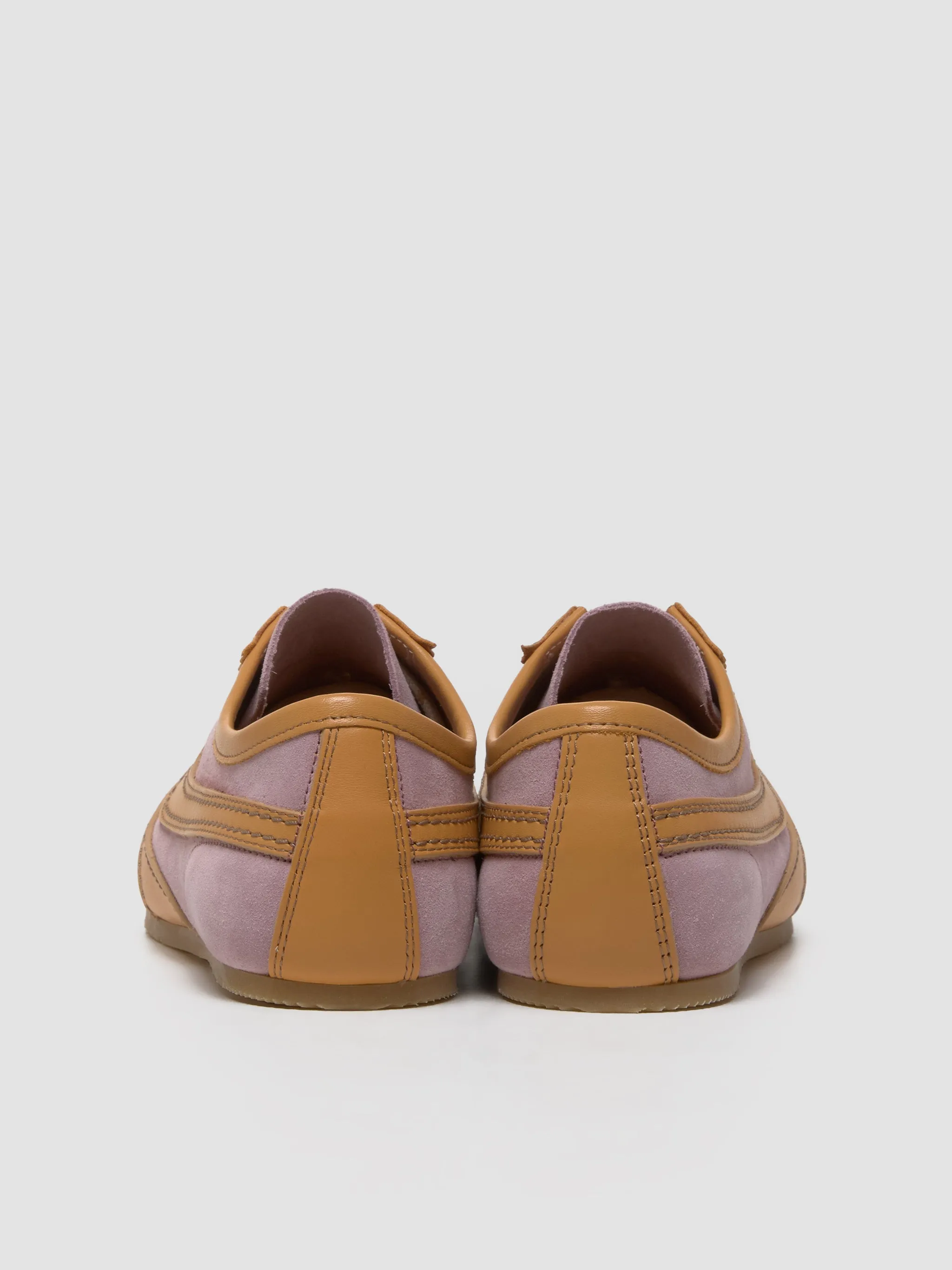 Women's Suede Sneaker in Blush
