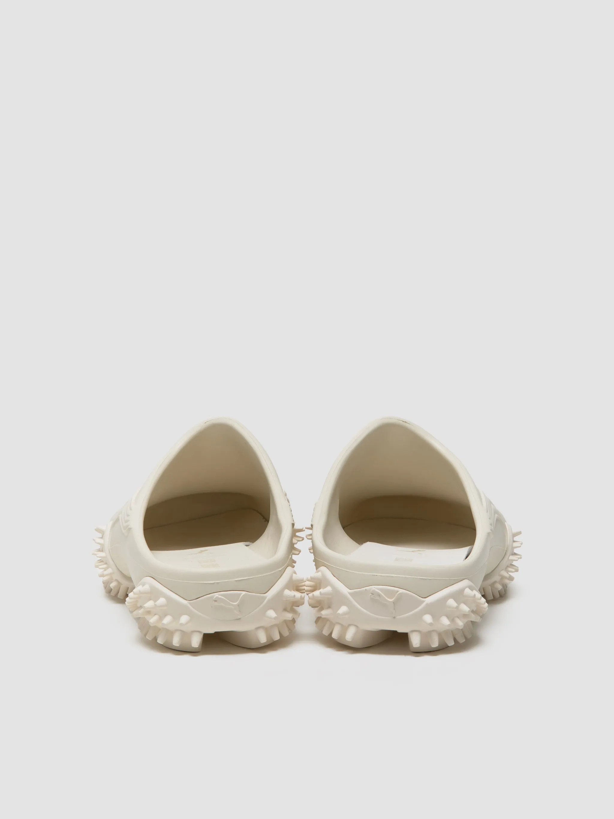 x Louis-Gabriel Nouchi Mostro Mule in Frosted Ivory