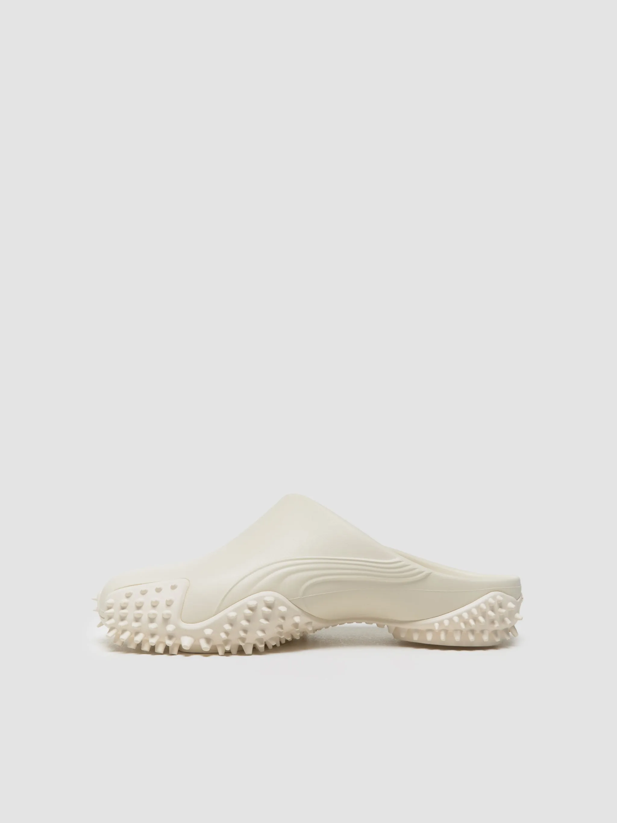 x Louis-Gabriel Nouchi Mostro Mule in Frosted Ivory