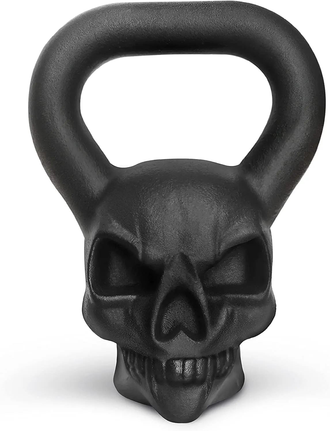 Yes4All Kettlebell Special Shape, Upgraded &Multifunctional for Advanced Training, Solid Cast Iron Powder Coated, Anti Slip Handle Strength Training Equipment