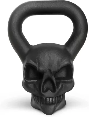 Yes4All Kettlebell Special Shape, Upgraded &Multifunctional for Advanced Training, Solid Cast Iron Powder Coated, Anti Slip Handle Strength Training Equipment