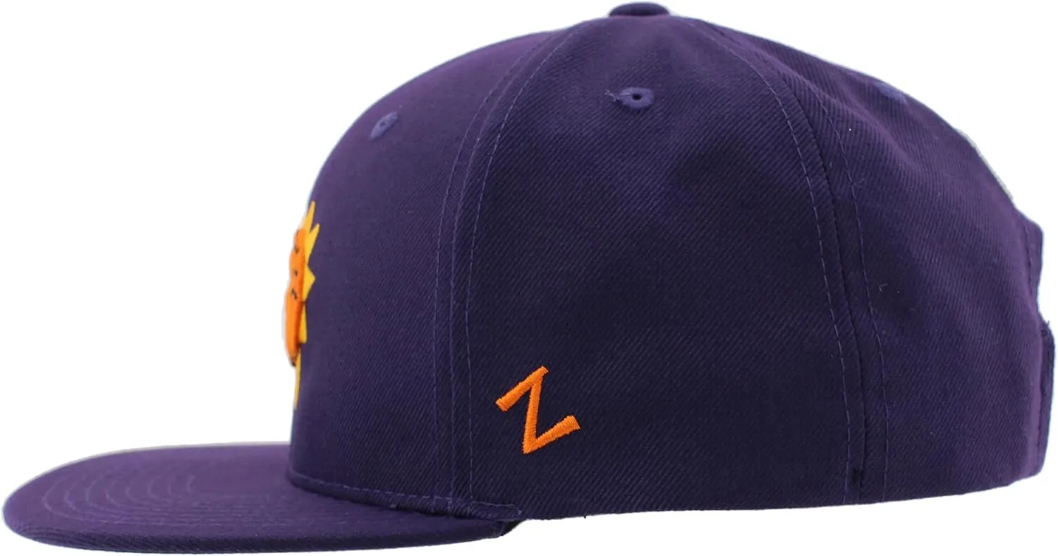 ZHATS NBA Officially Licensed Adjustable Snapback Hat Flat Bill Z11 Icon Team Color