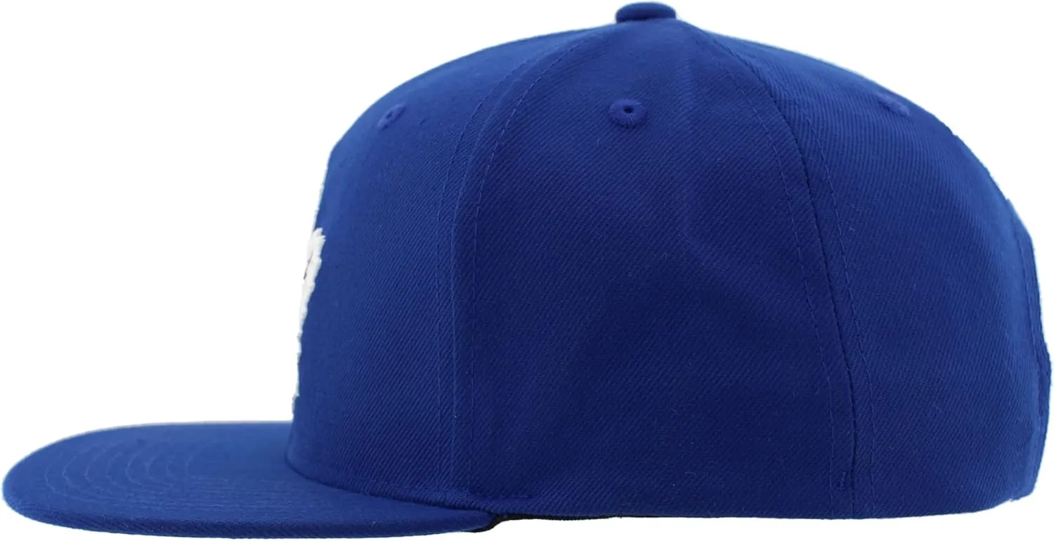 ZHATS NHL Officially Licensed Adjustable Snapback Hat Flat Bill Z11 Icon Team Color