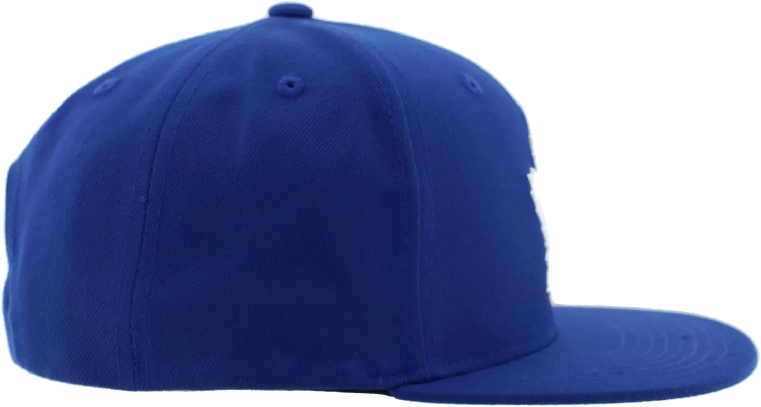 ZHATS NHL Officially Licensed Adjustable Snapback Hat Flat Bill Z11 Icon Team Color