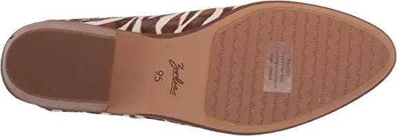 Zodiac Women's Quartz-3 Mule, Zebra Hair Calf, 6