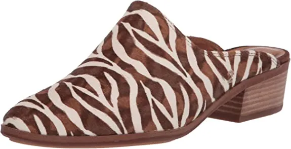Zodiac Women's Quartz-3 Mule, Zebra Hair Calf, 6