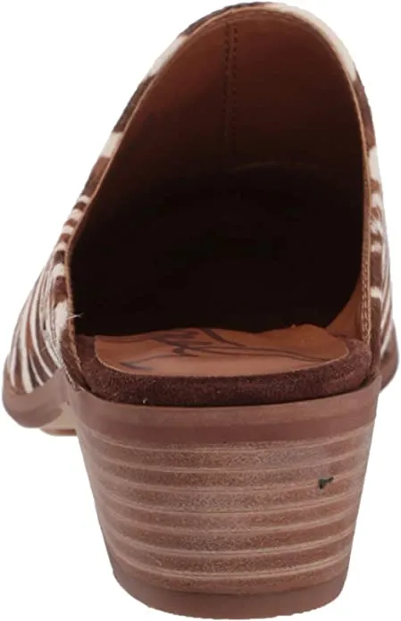 Zodiac Women's Quartz-3 Mule, Zebra Hair Calf, 6